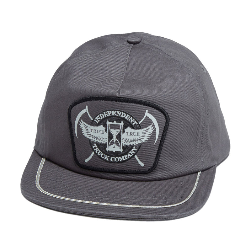 Independent Tried & True Snapback Hat - Charcoal