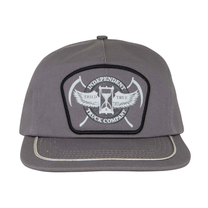 Independent Tried & True Snapback Hat - Charcoal