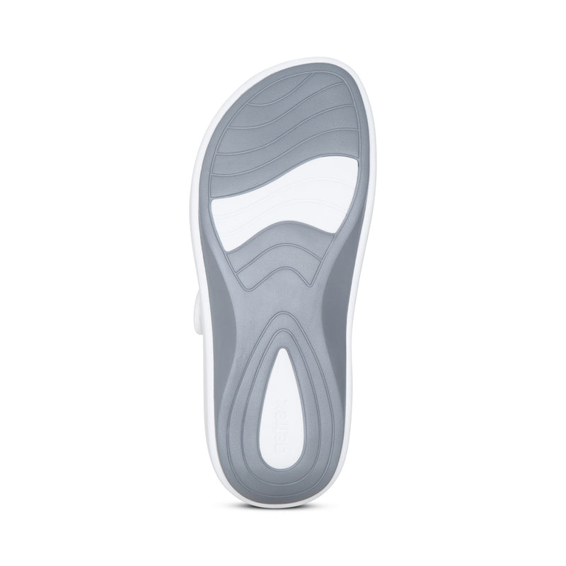 Janey Sport Water Friendly Slide #color_white