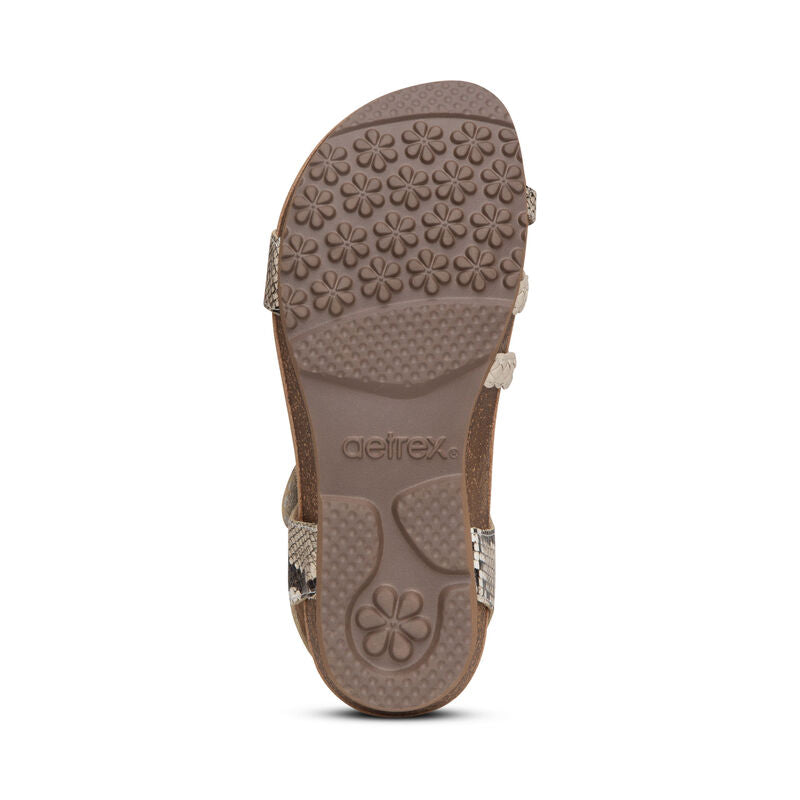 Jillian Braided Quarter Strap Sandal #color_snake