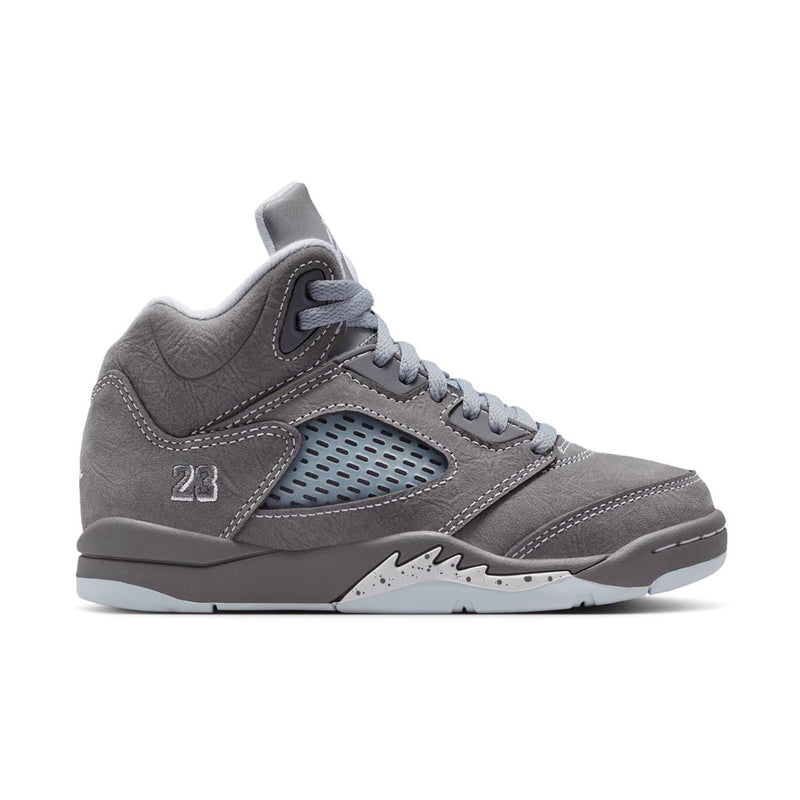 Jordan 5 Retro 'Wolf Grey' Little Kids' Shoes