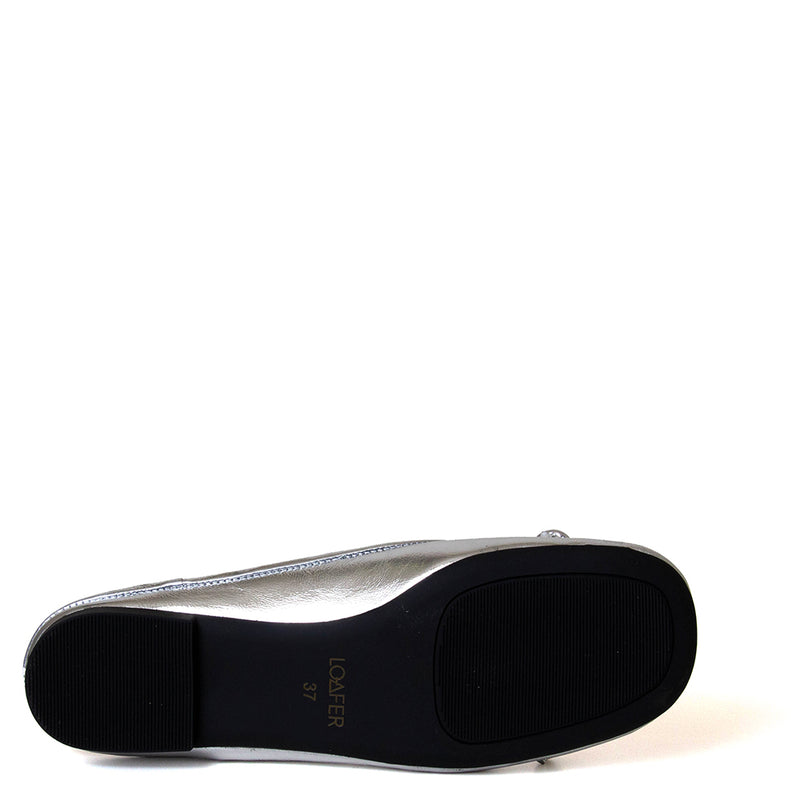 Julia Women's Leather Ballerina Mule