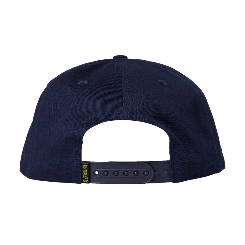 Krooked Chrome Zone Hat - Navy