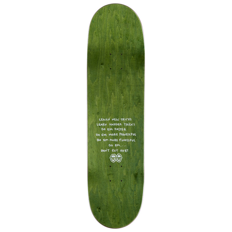 Krooked Sam Green Sam Skateboard Deck - Green - 8.50"