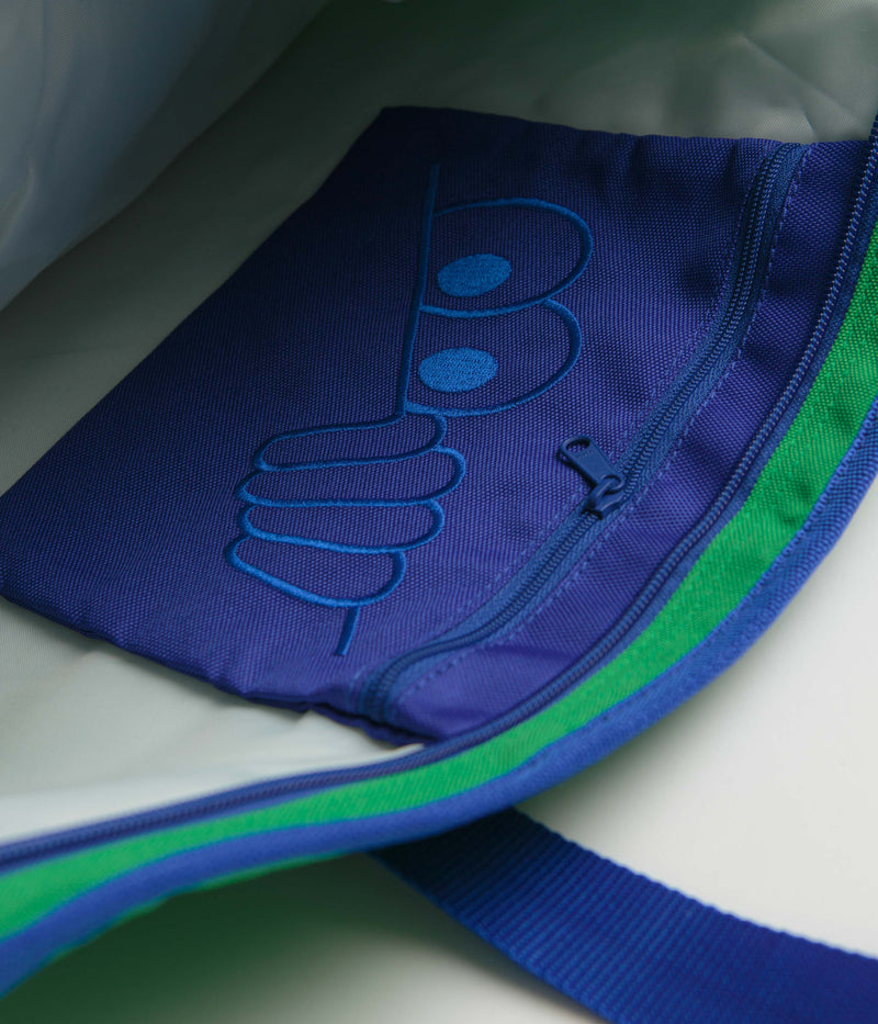 Last Resort AB x Julian Smith Cooler Bag in Kelly Green and Klein Blue