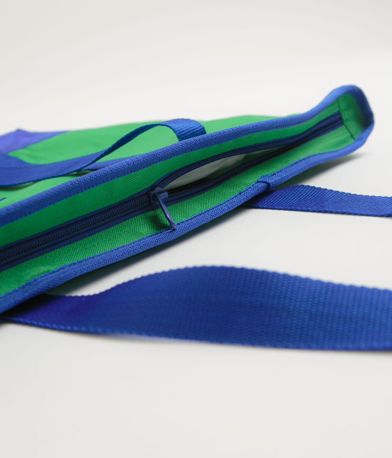 Last Resort AB x Julian Smith Cooler Bag in Kelly Green and Klein Blue