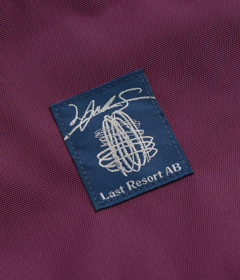 Last Resort AB x Julian Smith Cooler Bag in Plum and Dirty Blue