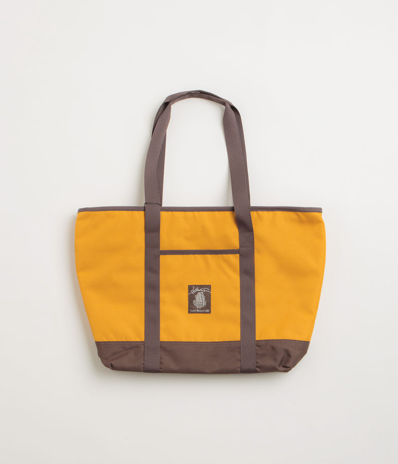 Last Resort AB x Julian Smith Cooler Bag in Yellow and Brown