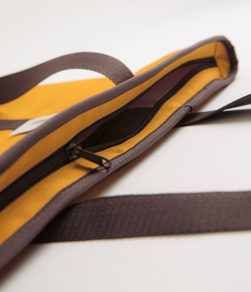 Last Resort AB x Julian Smith Cooler Bag in Yellow and Brown