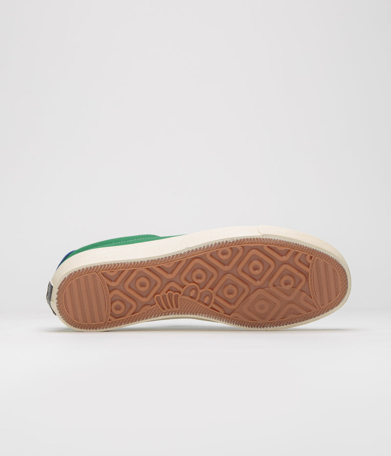 Last Resort AB x Julian Smith VM001 Canvas Shoes in Kelly Green and Klein Blue