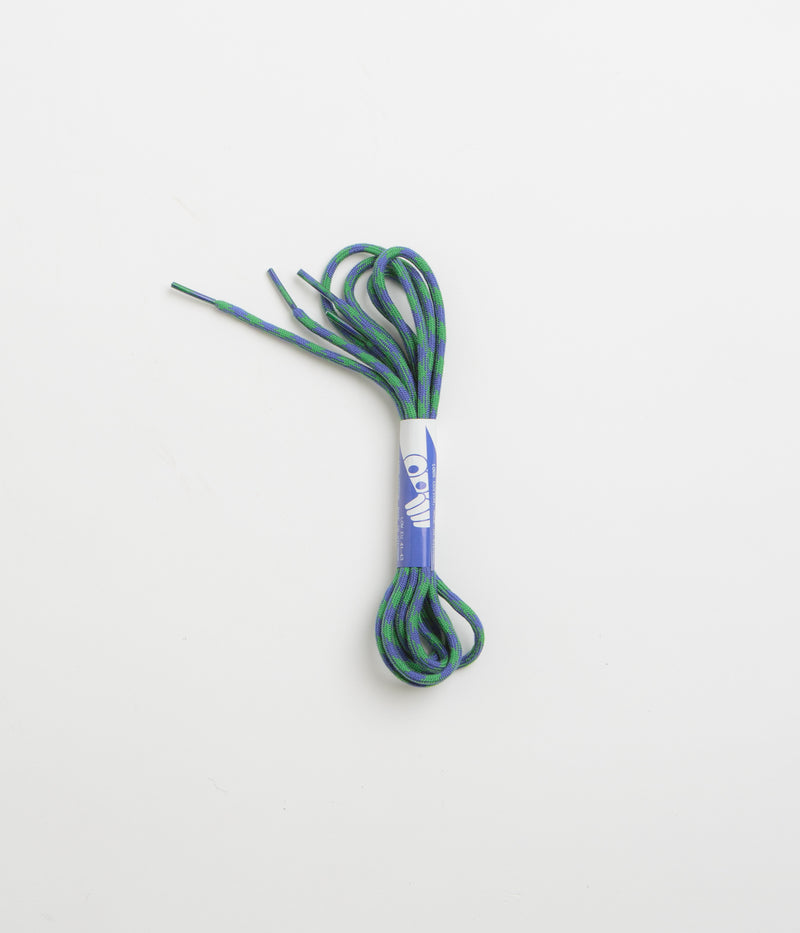 Last Resort AB x Julian Smith VM001 Canvas Shoes in Kelly Green and Klein Blue