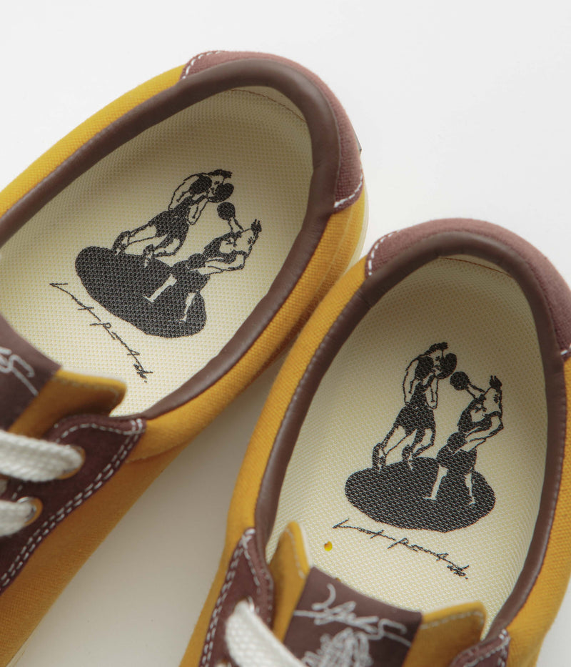 Last Resort AB x Julian Smith VM001 Canvas Shoes in Yellow and Brown