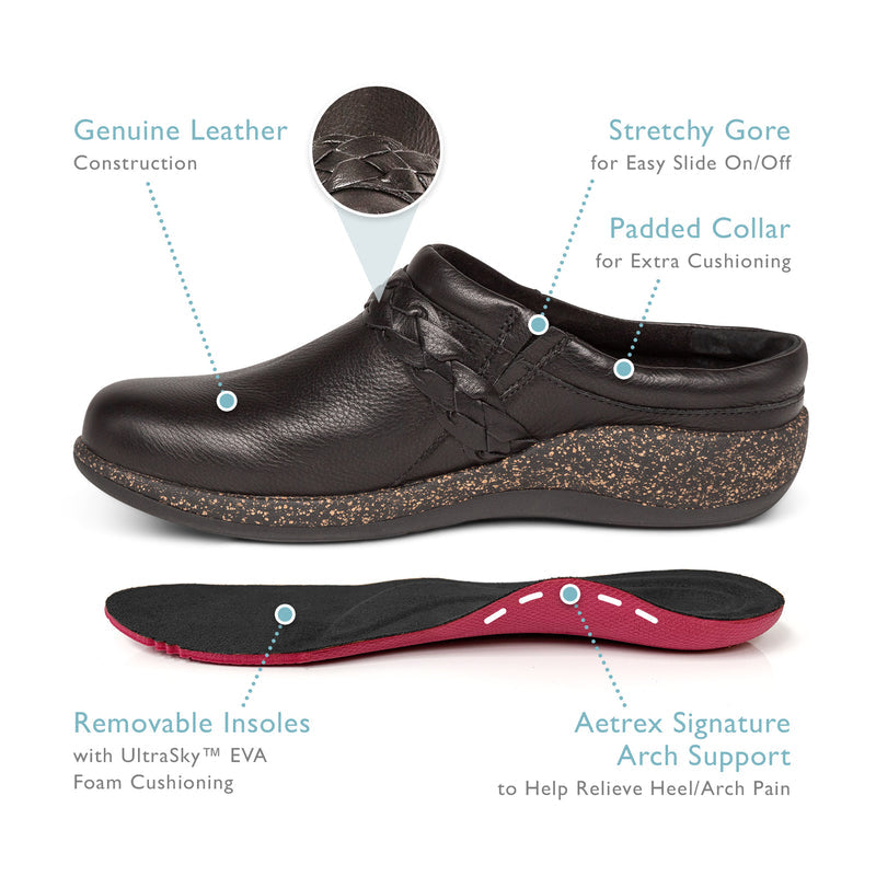 Libby Comfort Clog #color_navy