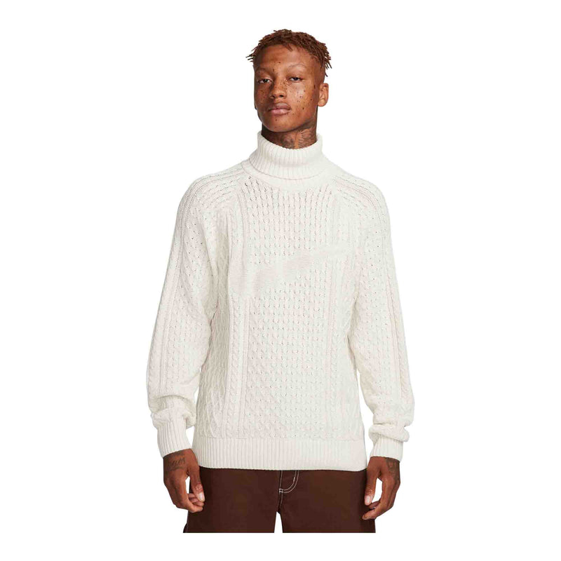 Life Men's Cable Knit Turtleneck Sweater