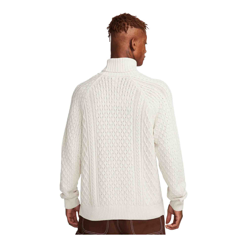 Life Men's Cable Knit Turtleneck Sweater
