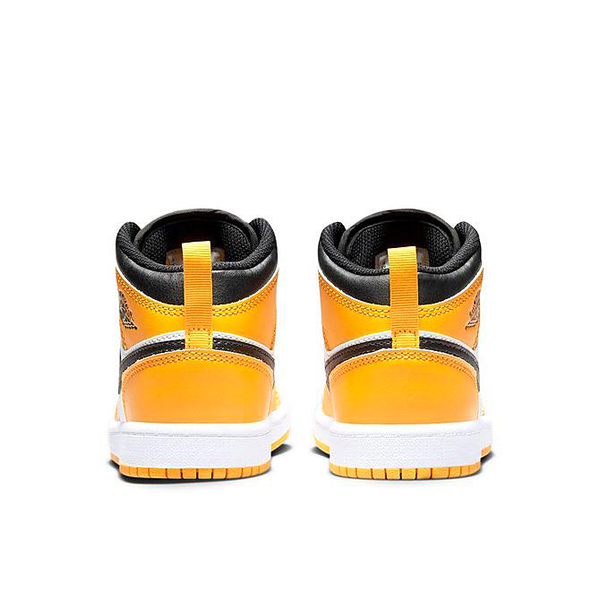 Little Kid's Jordan 1 Mid "Taxi" Taxi/Black-White (640734 701)