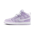 Little Kid's Jordan 1 Mid Violet Mist/White-Barely Grape (DQ8424 502)