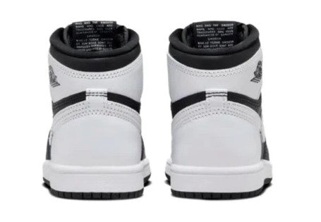Little Kid's Jordan 1 Retro High OG Black/White-White (FD1412 010)