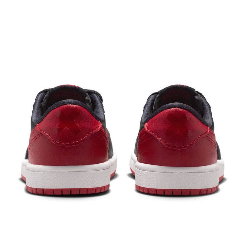 Little Kid's Jordan 1 Retro Low OG 'Banned' Black/Black-Red (IW6278 001)