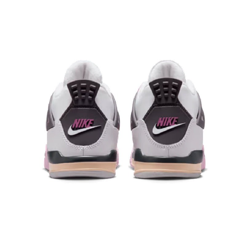 Little Kid's Jordan 4 Retro "Comic" Off White/Fire Pink-Anth (IO2363 100)