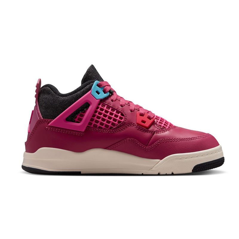Little Kid's Jordan 4 Retro "She's A Star" Sweet Beet/Pink (IO2831 600)