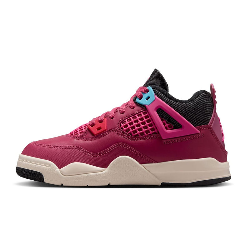 Little Kid's Jordan 4 Retro "She's A Star" Sweet Beet/Pink (IO2831 600)