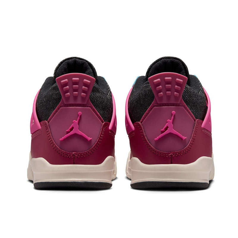Little Kid's Jordan 4 Retro "She's A Star" Sweet Beet/Pink (IO2831 600)