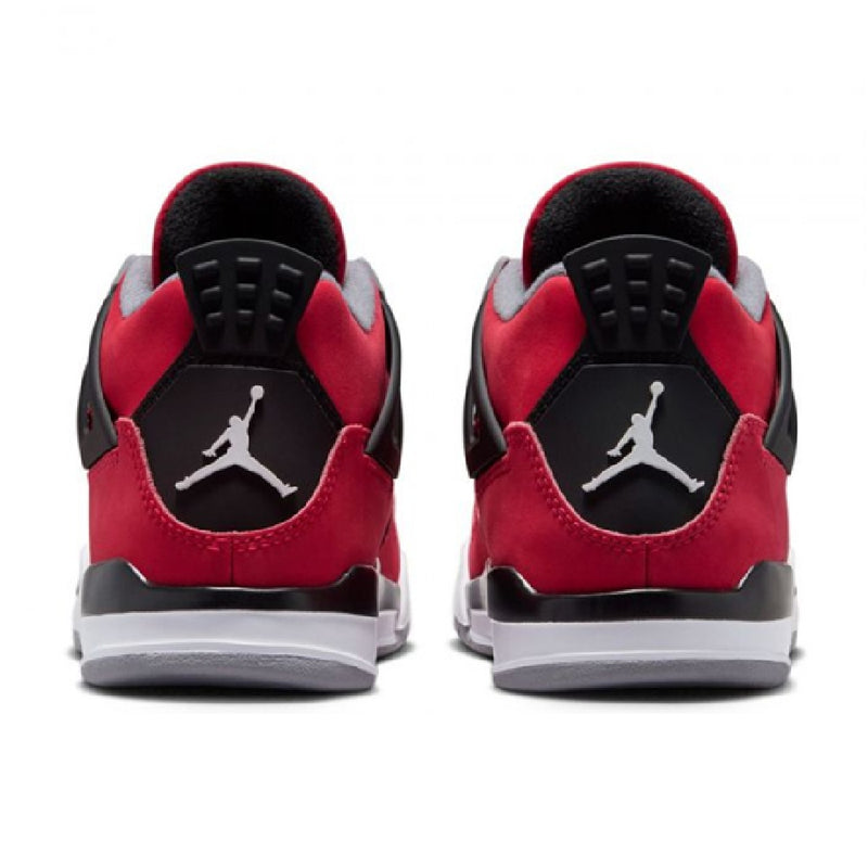 Little Kid's Jordan 4 Retro "Toro Bravo" Fire Red/White-Blk (HV4381 600)