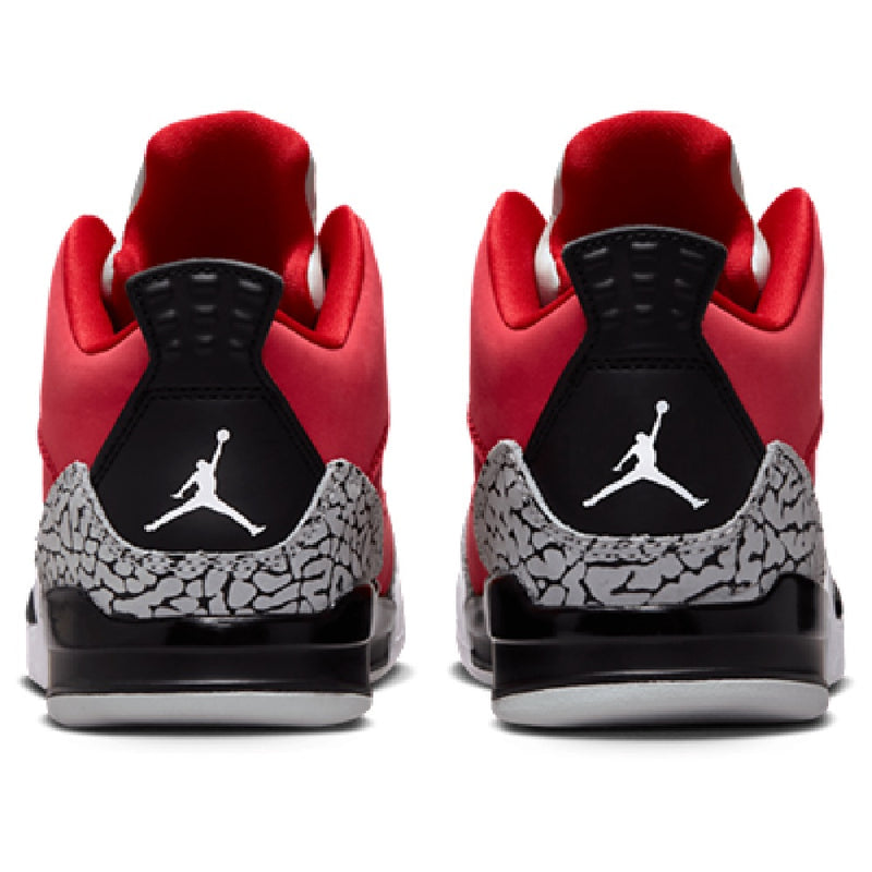 Little Kid's Jordan Son of Mars Low Fire Red/Black-Grey Mist-White