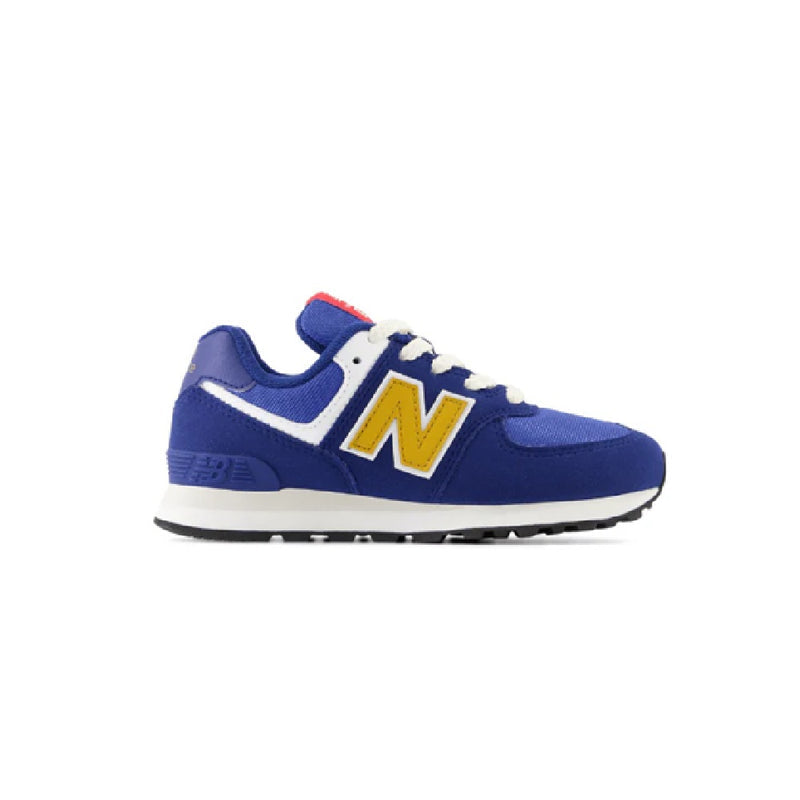 Little Kid's New Balance 574 Blue Yellow (PC574HBG)