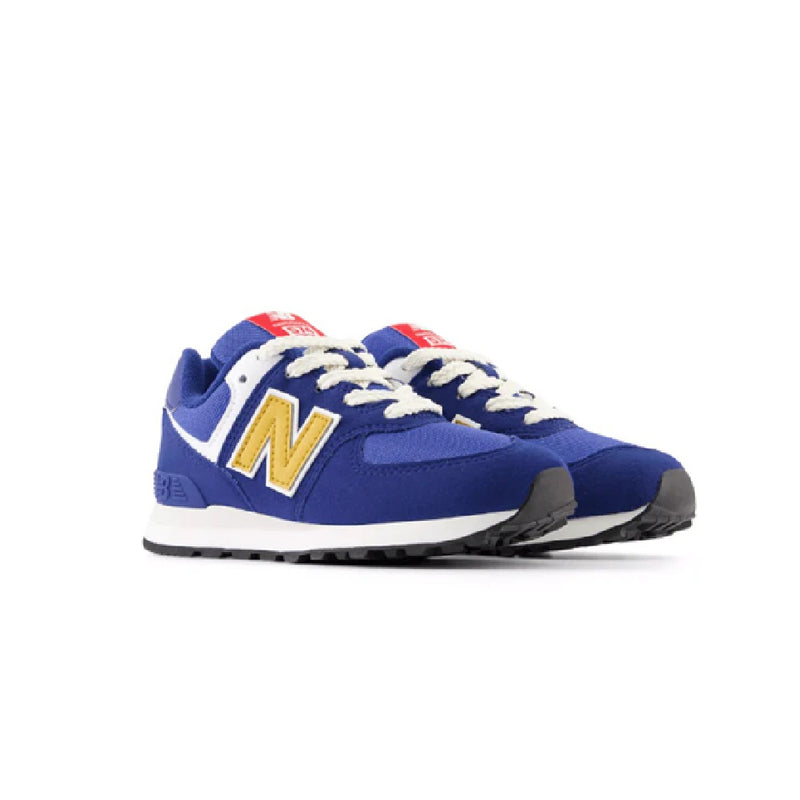 Little Kid's New Balance 574 Blue Yellow (PC574HBG)