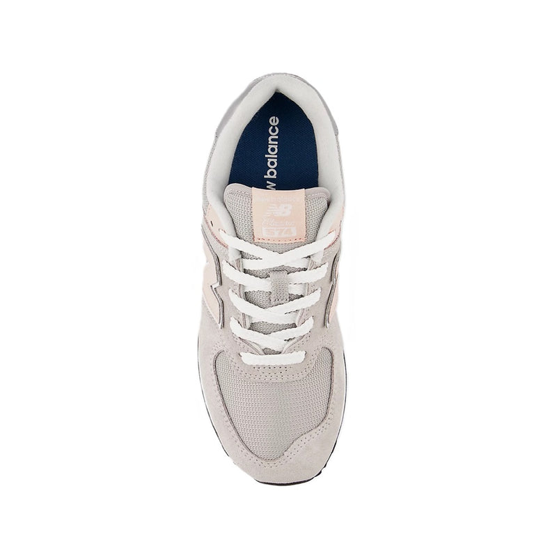 Little Kid's New Balance 574 Core Grey Pink (PC574EVK)