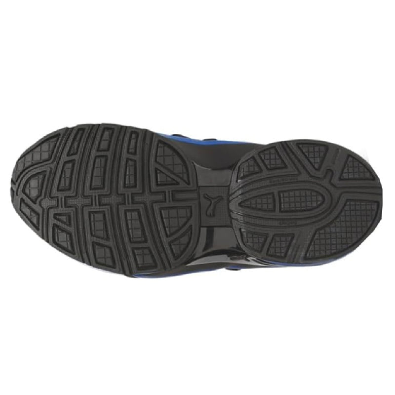 Little Kid's Puma Axelion Mesh AOP Fade Puma White-Vict Blue (309801 02)