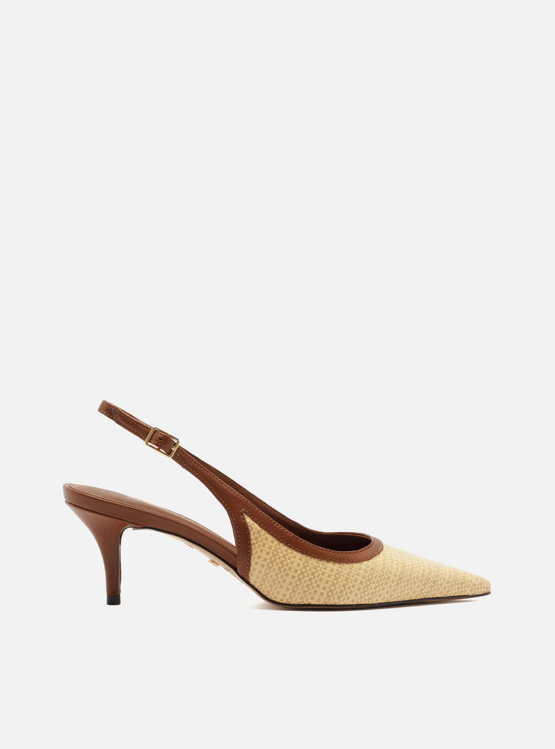 Liza Low Stiletto Leather Pump Pumps S/26