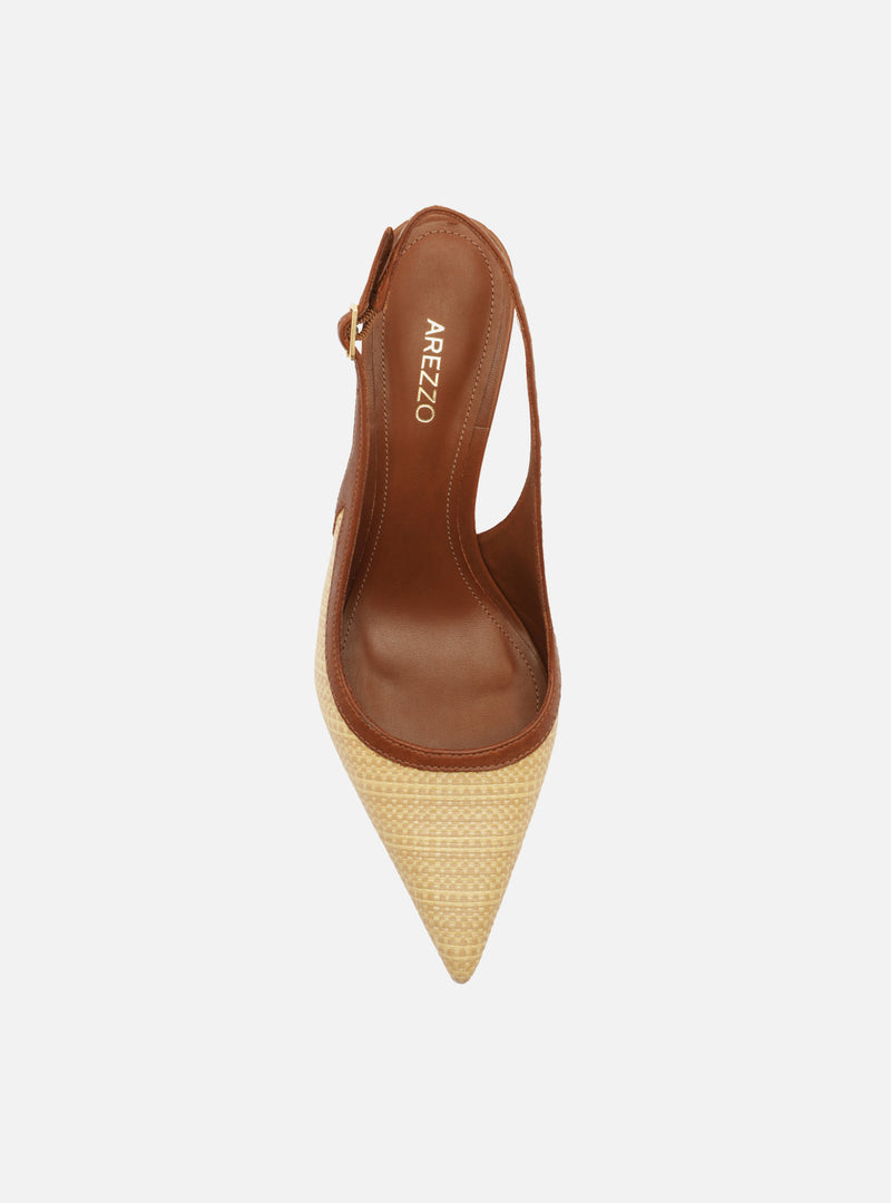 Liza Low Stiletto Leather Pump Pumps S/26