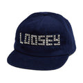 Loosey Studded Snapback Hat - Navy Corduroy