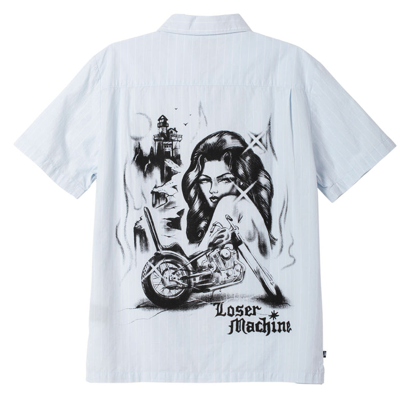 Loser Machine Attendant Shirt - Light Blue