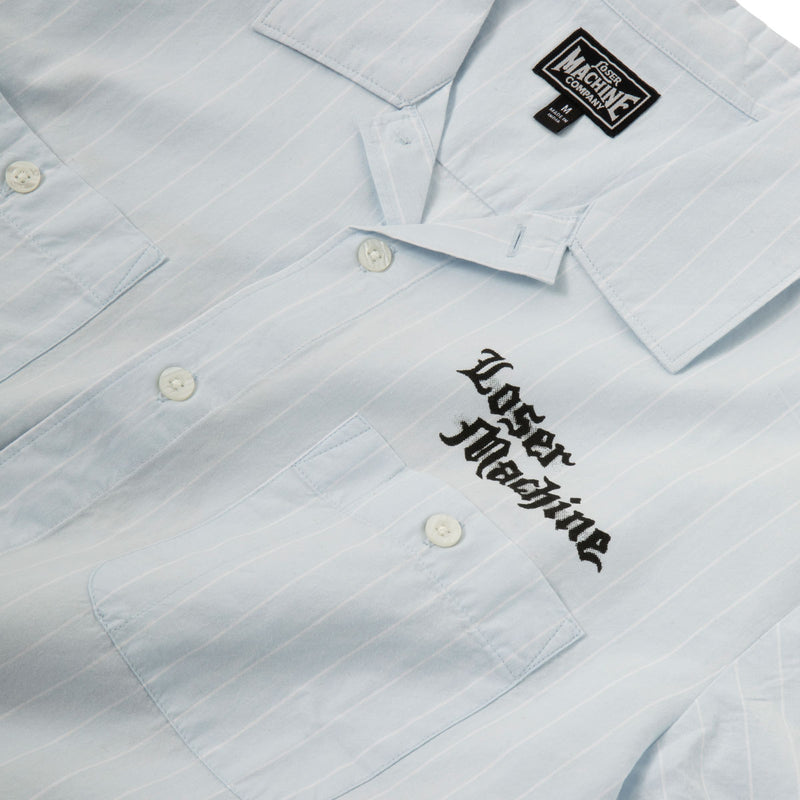Loser Machine Attendant W/O Print Shirt - Light Blue