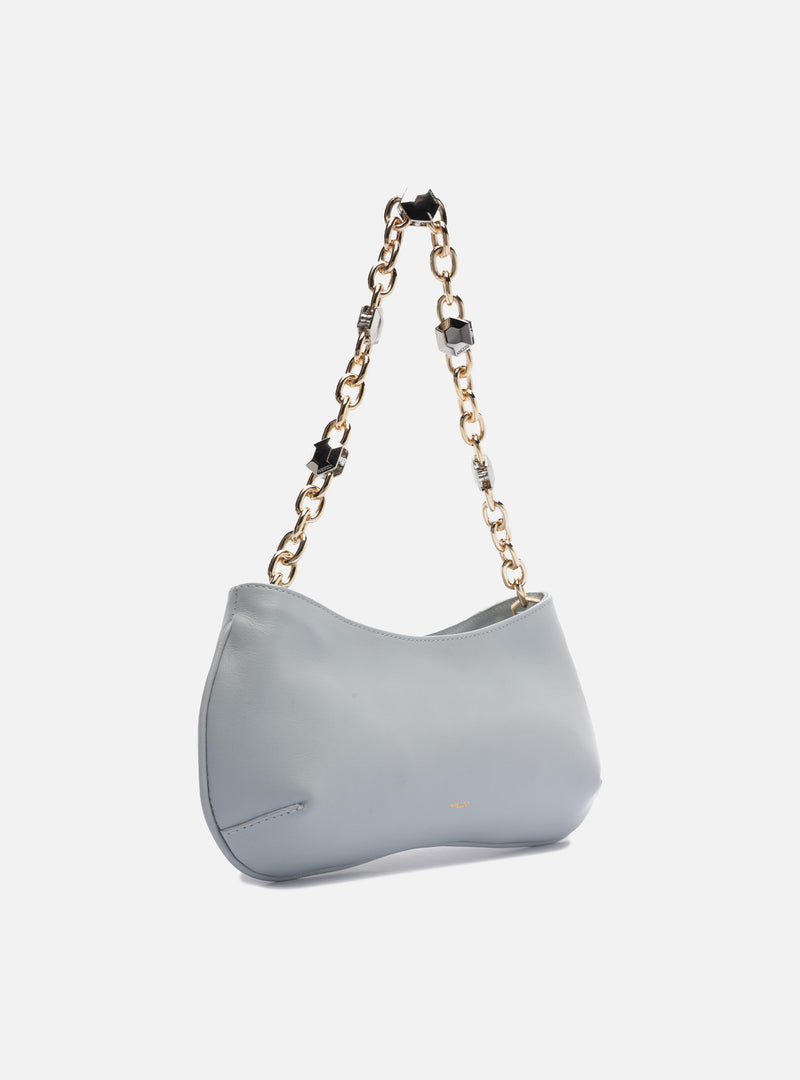 Luna Small Leather Baguette Handbags U/26