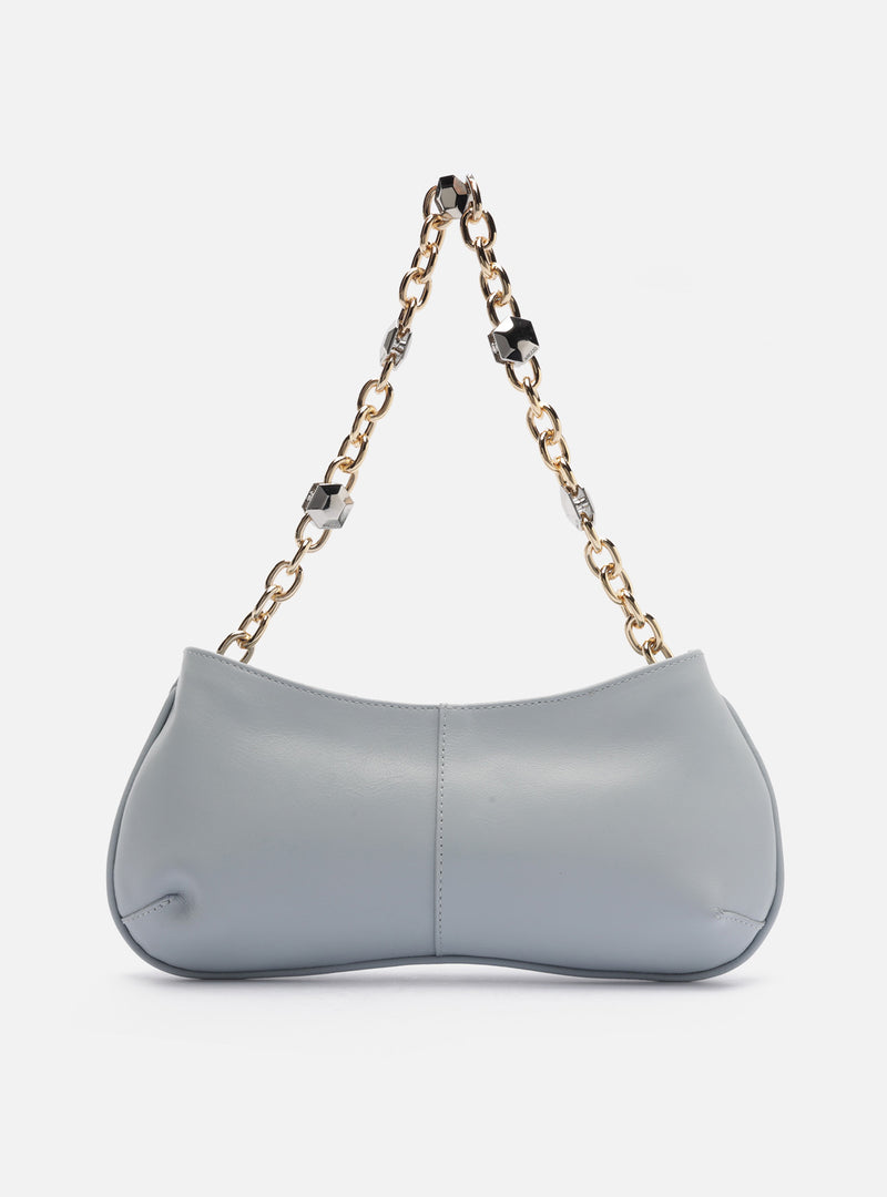 Luna Small Leather Baguette Handbags U/26