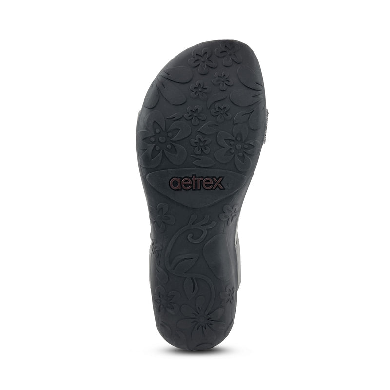 Maria Studded Quarter Strap #color_jeweled-gunmetal