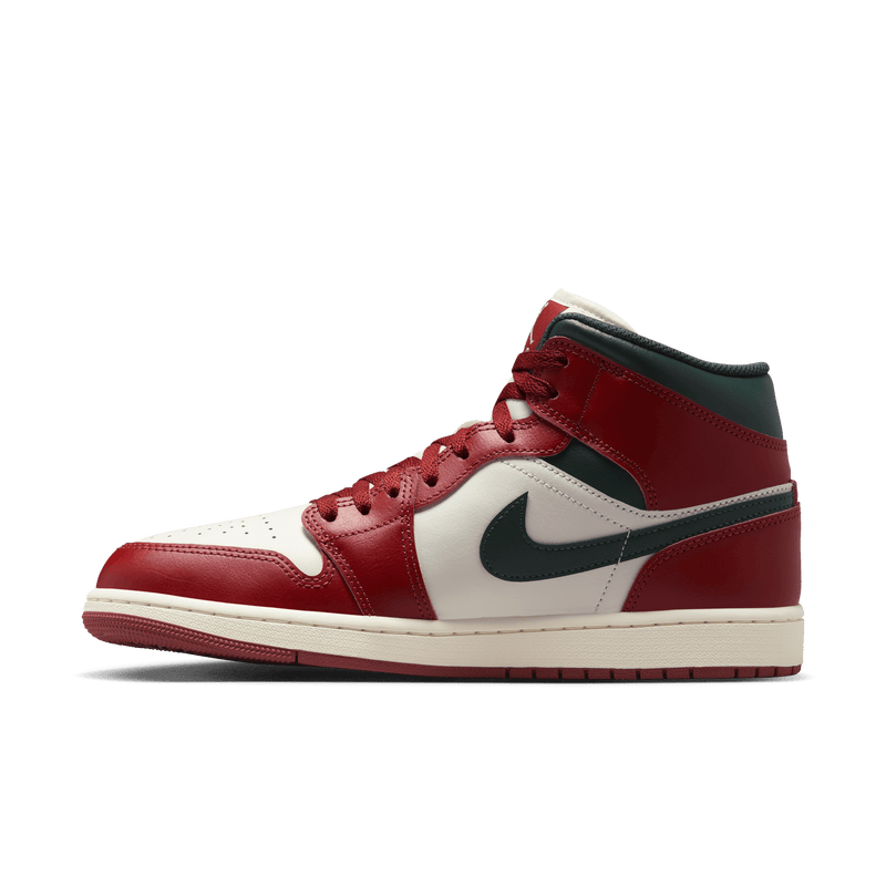 Men's Air Jordan 1 Mid "Redstone Midnight Green"