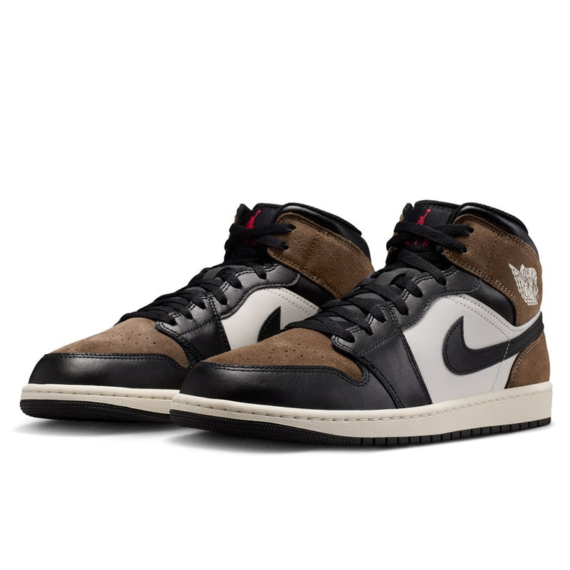Men's Jordan 1 Mid Black/Phantom-Palomino (DQ8426 007)
