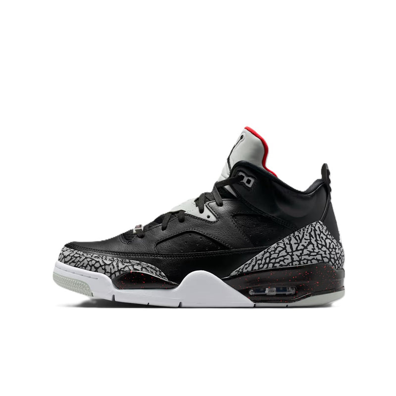 Men's Jordan Son of Mars Low Black/Black-University Red (580603 002)