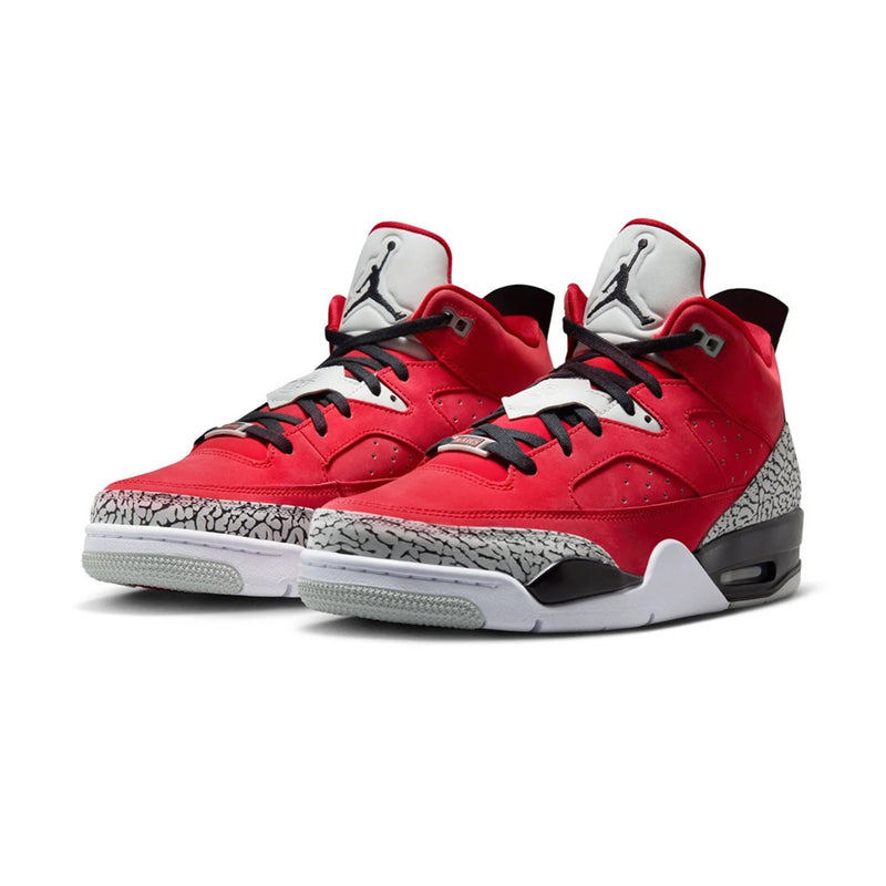 Men's Jordan Son of Mars Low Fire Red/Black-Grey Mist-White (580603 600)