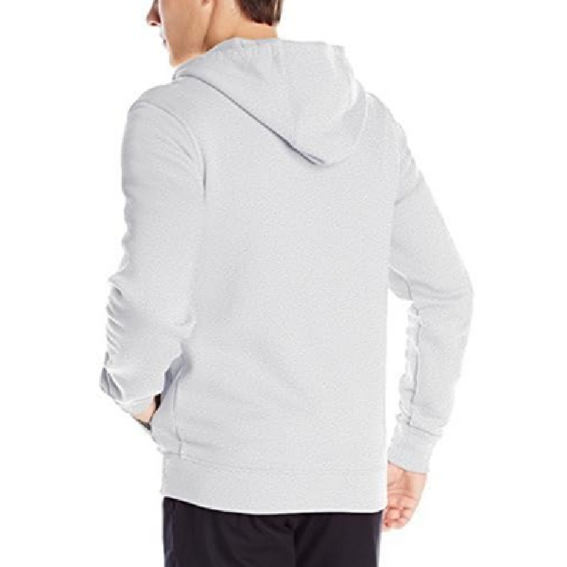 Men's Lacoste Silver Chine Sport Tennis Fleece Zip-Up Hoodie