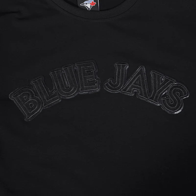 Men's Pro Standard MLB Toronto Blue Jays Triple Black Single Jersey T-Shirt