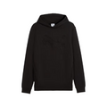 Men's Puma Essentials Black Embossed Fleece Hoodie