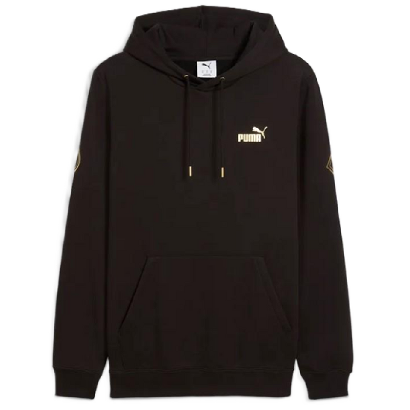 Men's Puma Maximal Metallic Black Fleece Hoodie