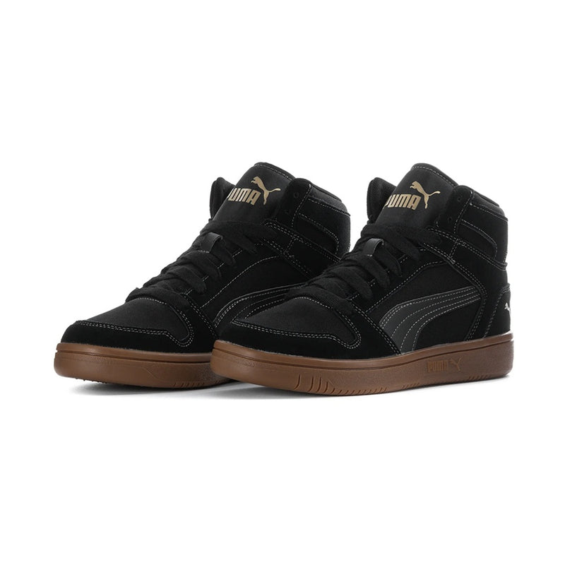 Men's Puma Rebound Layup Mix Puma Black-Puma Gold (408851 01)